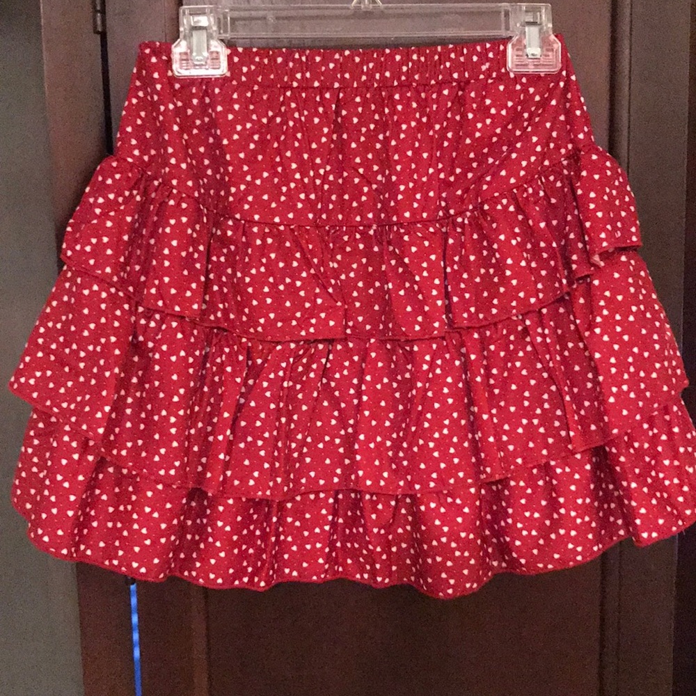 Shein Mini skirt with mini heart print